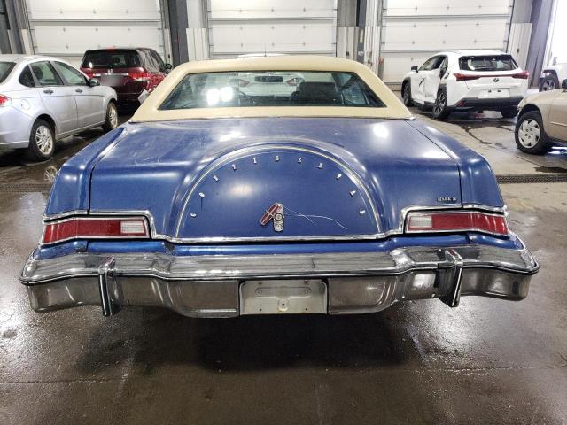 6Y89A813726 - 1976 LINCOLN CONTINITAL BLUE photo 6