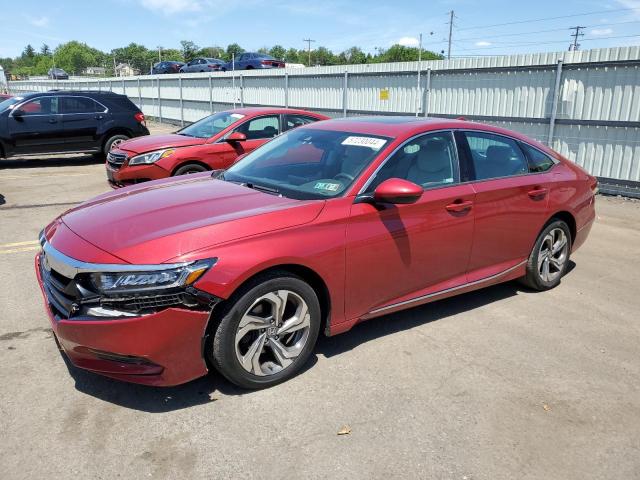 1HGCV1F59LA109659 - 2020 HONDA ACCORD EXL RED photo 1