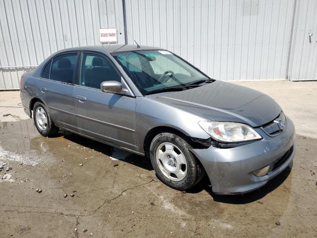 JHMES96674S010372 - 2004 HONDA CIVIC HYBRID SILVER photo 4