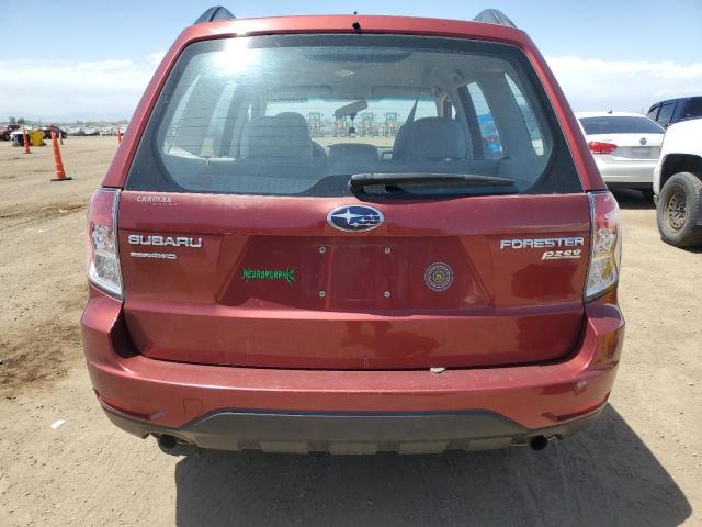 JF2SH6BC0AH905323 - 2010 SUBARU FORESTER XS Rot Foto 6