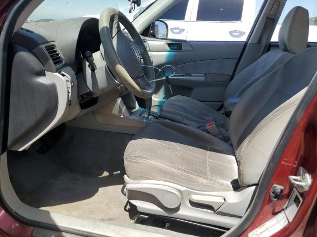 JF2SH6BC0AH905323 - 2010 SUBARU FORESTER XS Rot Foto 7