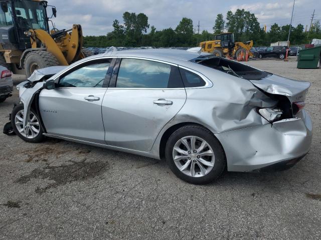 1G1ZD5ST2MF070739 - 2021 CHEVROLET MALIBU LT SILVER photo 2