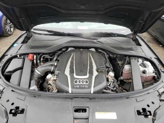 WAU43AFD9GN005569 - 2016 AUDI A8 L QUATTRO GRAY photo 7