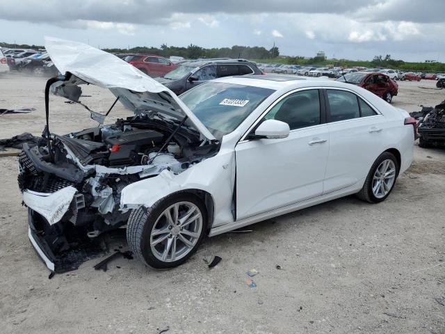 1G6DJ5RK5N0136814 - 2022 CADILLAC CT4 LUXURY WHITE photo 1