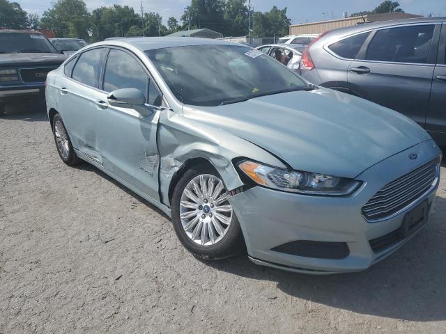 3FA6P0LU3DR128734 - 2013 FORD FUSION F SE HYBRID SILVER photo 4