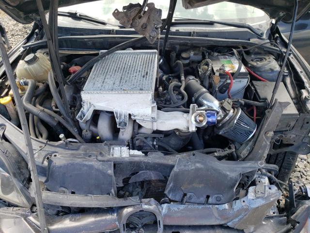 JM1BK34LX71722279 - 2007 MAZDA SPEED 3 შავი ფოტო 11