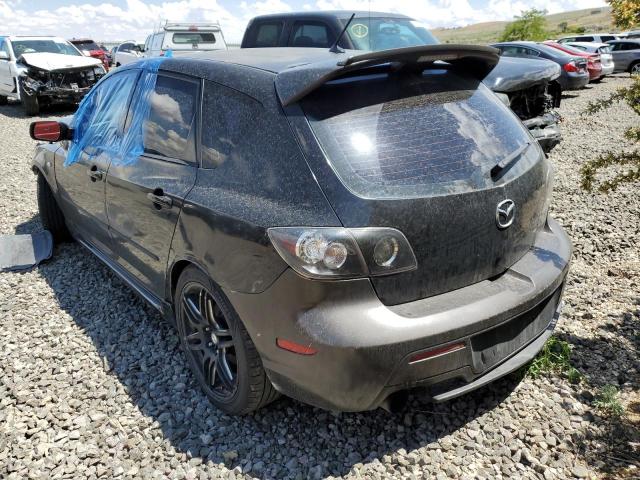 JM1BK34LX71722279 - 2007 MAZDA SPEED 3 შავი ფოტო 6