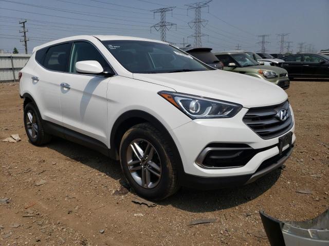 5XYZTDLB3HG414656 - 2017 HYUNDAI SANTA FE S WHITE photo 4