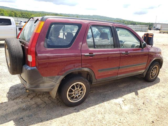 JHLRD68403C012774 - 2003 HONDA CR-V LX BURGUNDY photo 3