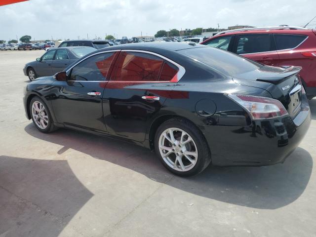 1N4AA5AP3EC443670 - 2014 NISSAN MAXIMA S BLACK photo 2