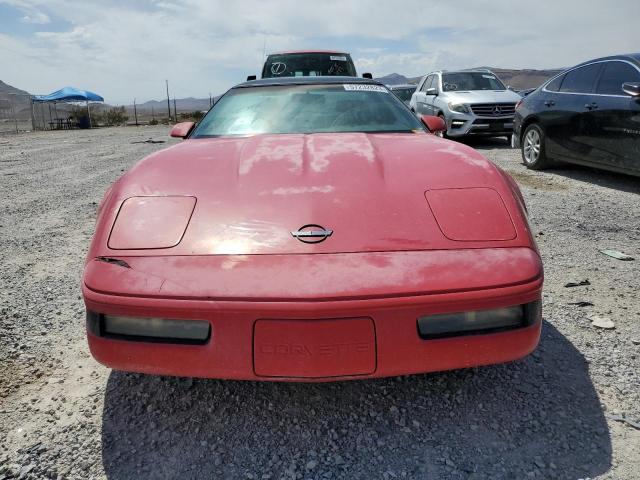 1G1YY2386M5100856 - 1991 CHEVROLET CORVETTE RED photo 5