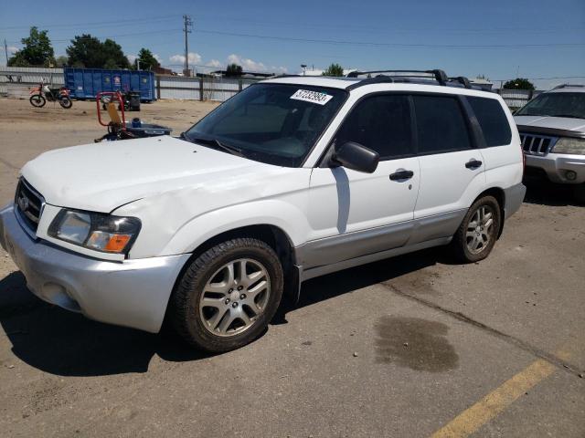 JF1SG67665H707801 - 2005 SUBARU FORESTER 2.5XS LL BEAN WHITE photo 1