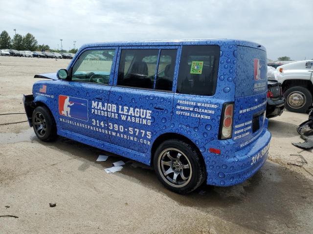 JTLKT334464079033 - 2006 TOYOTA SCION XB BLUE photo 2