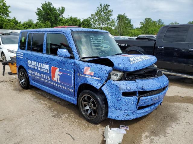 JTLKT334464079033 - 2006 TOYOTA SCION XB BLUE photo 4