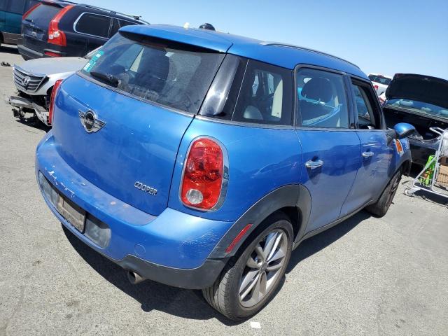 WMWZB3C57CWM06009 - 2012 MINI COOPER COUNTRYMAN BLUE photo 3