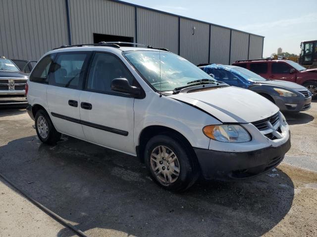 1D4GP25B05B229292 - 2005 DODGE CARAVAN SE WHITE photo 4