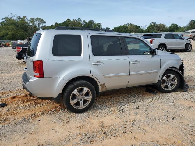5FNYF3H56DB016021 - 2013 HONDA PILOT EXL 银色 照片 3