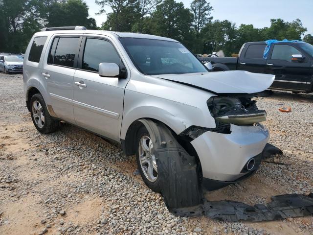5FNYF3H56DB016021 - 2013 HONDA PILOT EXL 银色 照片 4