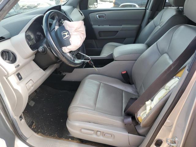 5FNYF3H56DB016021 - 2013 HONDA PILOT EXL 银色 照片 7