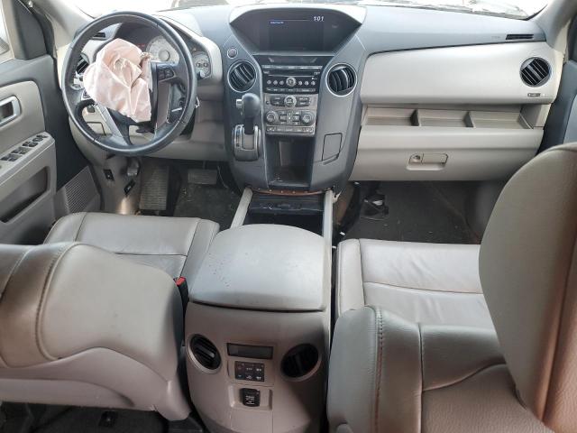 5FNYF3H56DB016021 - 2013 HONDA PILOT EXL 银色 照片 8