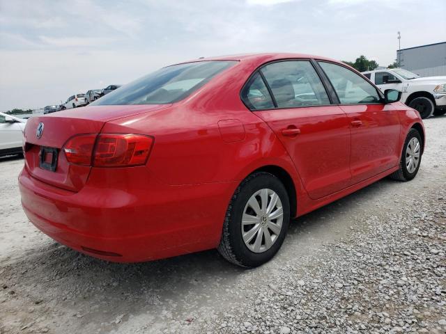 3VW1K7AJXEM327585 - 2014 VOLKSWAGEN JETTA BASE 红色 照片 3