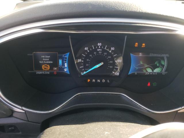 3FA6P0LU6FR151461 - 2015 FORD FUSION SE HYBRID BLUE photo 9