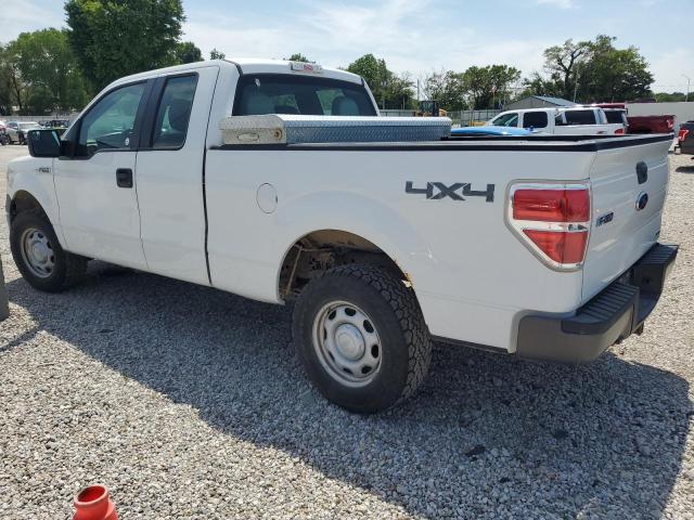 1FTFX1EF2DKD10492 - 2013 FORD F150 SUPER CAB WHITE photo 2