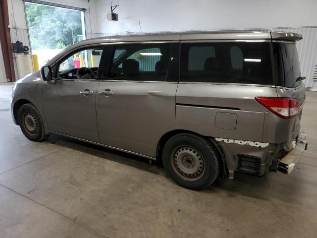 JN8AE2KP4C9033812 - 2012 NISSAN QUEST S GRAY photo 2