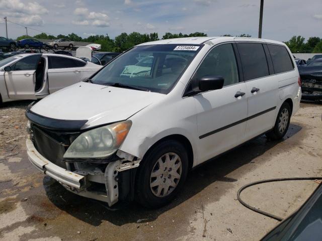 5FNRL38218B052501 - 2008 HONDA ODYSSEY LX WHITE photo 1