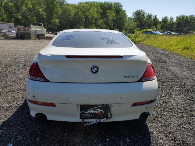 WBAEA53549CV92101 - 2009 BMW 650 I WHITE photo 6