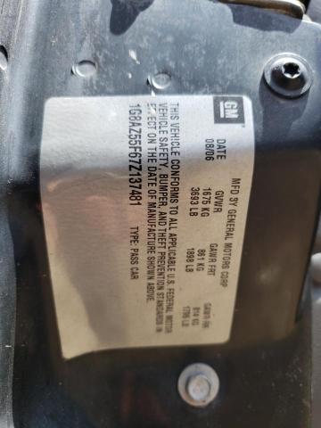 1G8AZ55F67Z137481 - 2007 SATURN ION LEVEL 2 BLUE photo 12