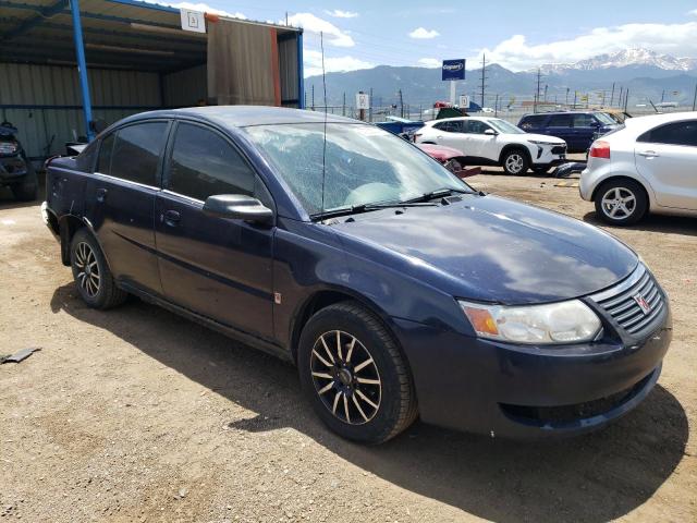 1G8AZ55F67Z137481 - 2007 SATURN ION LEVEL 2 BLUE photo 4