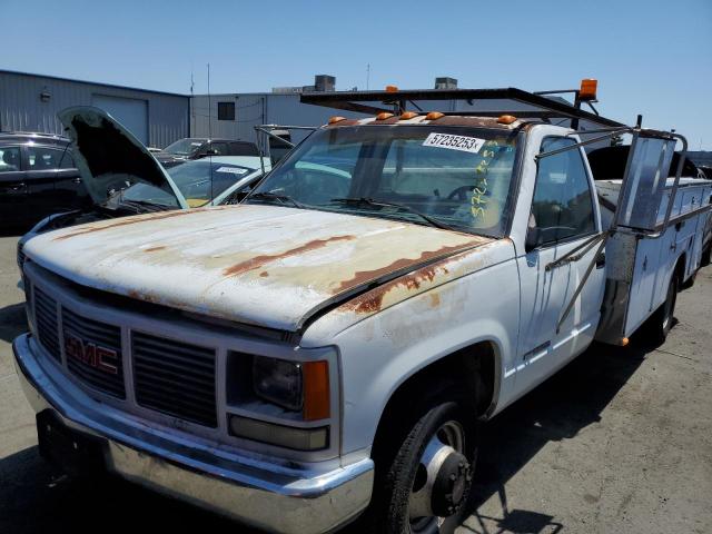 1GDJC34N0ME511246 - 1991 GMC SIERRA C3500 WHITE photo 1