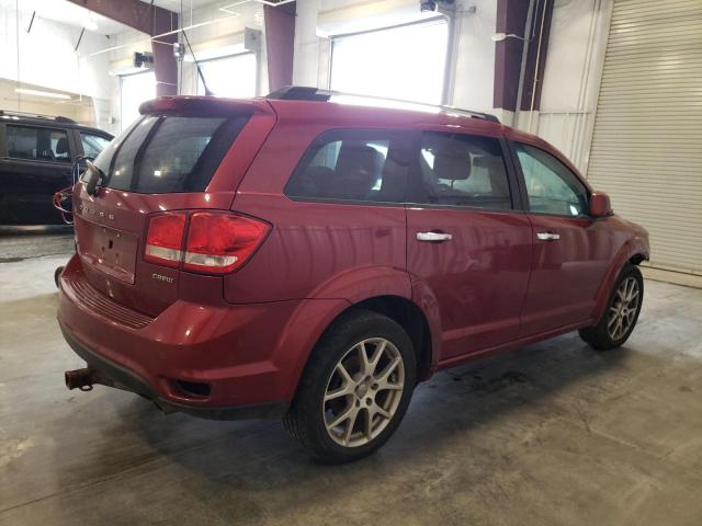 3D4PH3FG3BT535099 - 2011 DODGE JOURNEY CREW MAROON photo 3