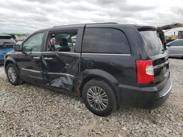 2C4RC1CG0DR558276 - 2013 CHRYSLER TOWN & COU TOURING L BLACK photo 2