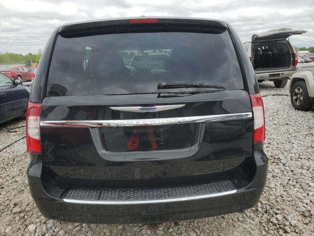 2C4RC1CG0DR558276 - 2013 CHRYSLER TOWN & COU TOURING L BLACK photo 6