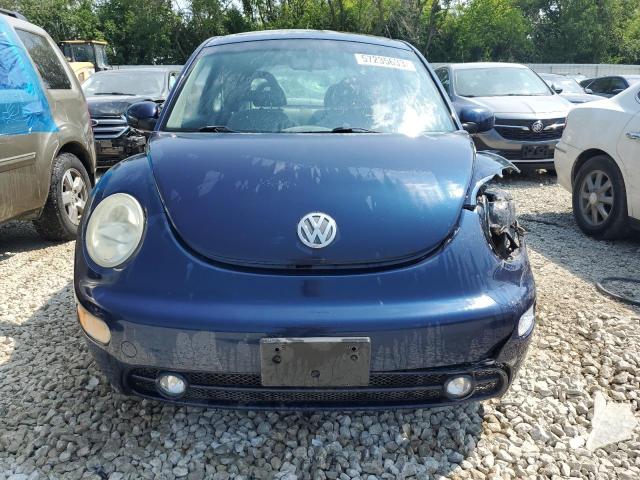 3VWDC21C41M425911 - 2001 VOLKSWAGEN NEW BEETLE GLX 蓝色 照片 5