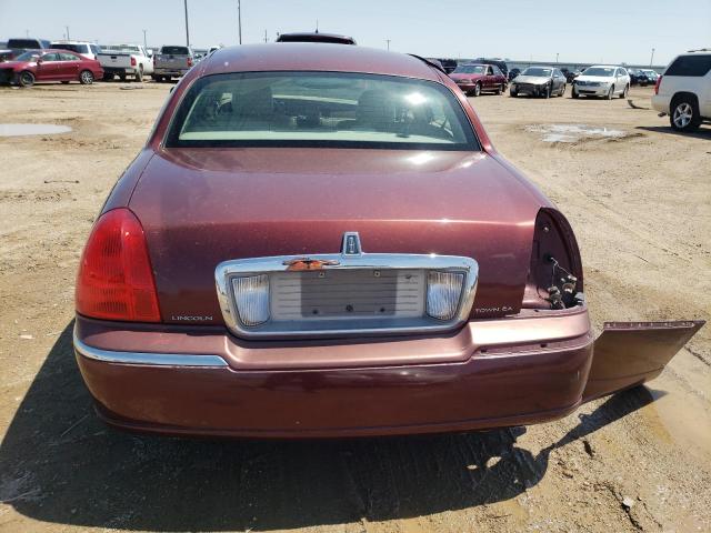 1LNHM81W93Y634871 - 2003 LINCOLN TOWN CAR EXECUTIVE MAROON photo 6