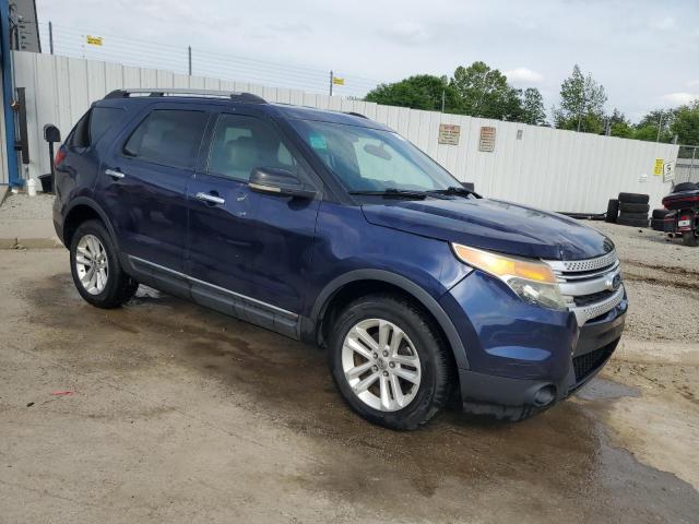 1FMHK8D83BGA33866 - 2011 FORD EXPLORER XLT Mavi foto 4