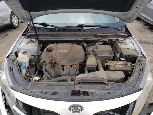 KNAGM4A76B5083605 - 2011 KIA OPTIMA LX SILVER photo 11