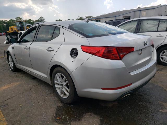 KNAGM4A76B5083605 - 2011 KIA OPTIMA LX SILVER photo 2