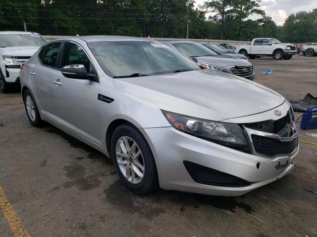 KNAGM4A76B5083605 - 2011 KIA OPTIMA LX SILVER photo 4