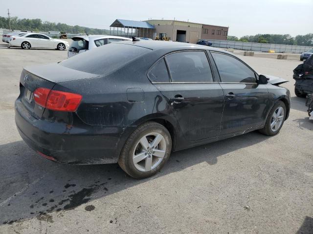 3VWLL7AJ6CM382859 - 2012 VOLKSWAGEN JETTA TDI Чорний фото 3