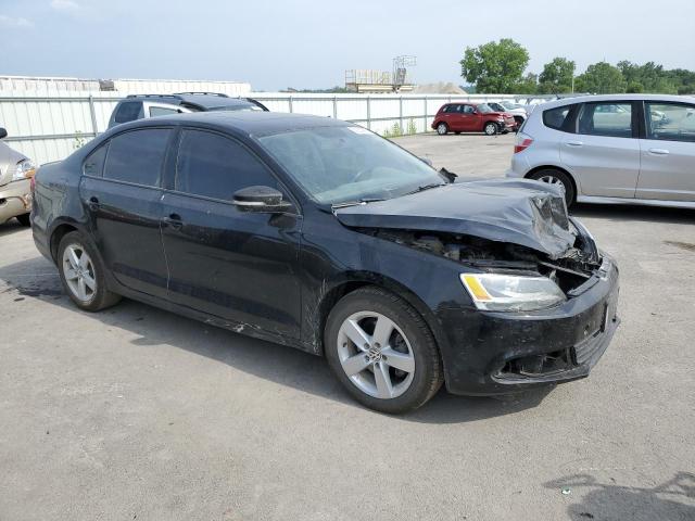 3VWLL7AJ6CM382859 - 2012 VOLKSWAGEN JETTA TDI Чорний фото 4