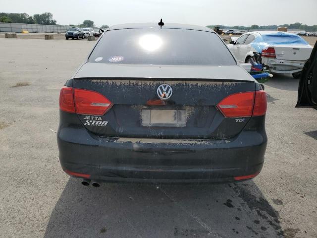 3VWLL7AJ6CM382859 - 2012 VOLKSWAGEN JETTA TDI Чорний фото 6