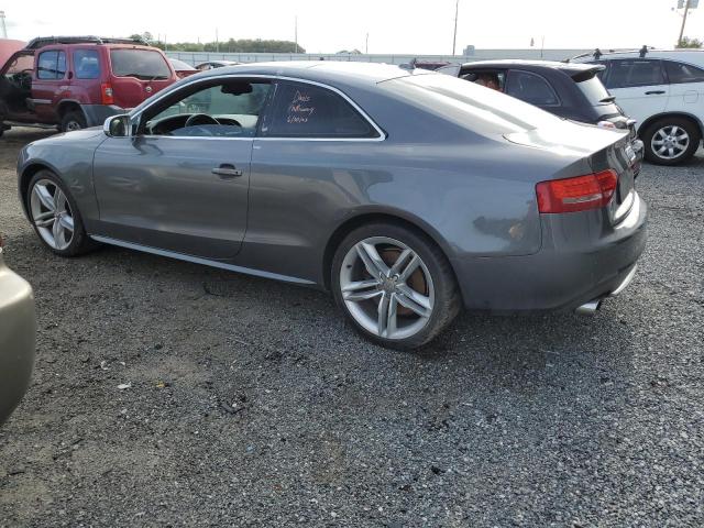 WAUCVAFR0CA000795 - 2012 AUDI S5 PREMIUM PLUS GRAY photo 2