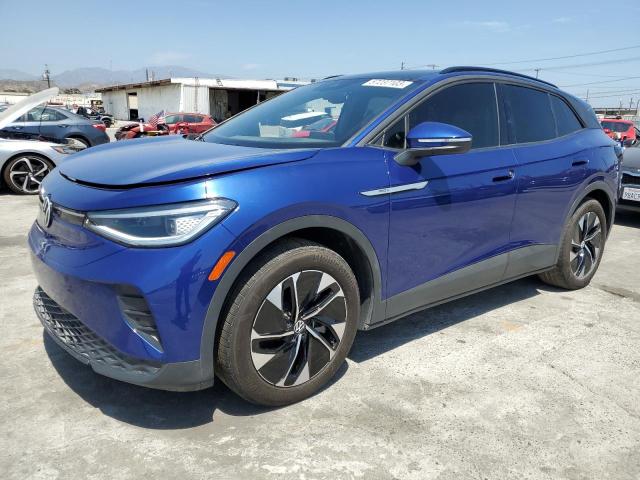 WVGTMPE24MP038442 - 2021 VOLKSWAGEN ID.4 PRO S ლურჯი ფოტო 1