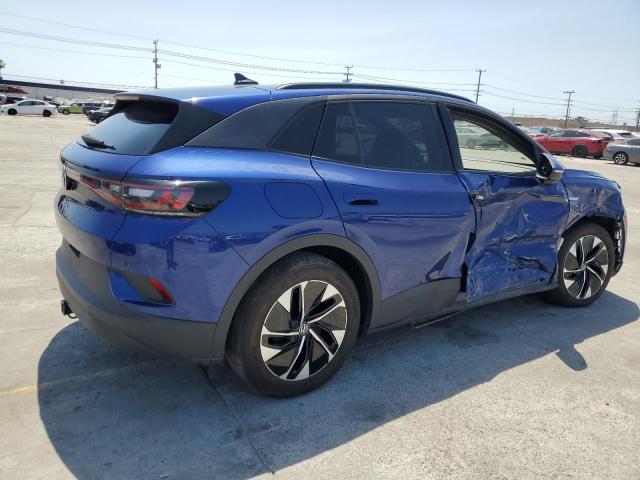 WVGTMPE24MP038442 - 2021 VOLKSWAGEN ID.4 PRO S ლურჯი ფოტო 3