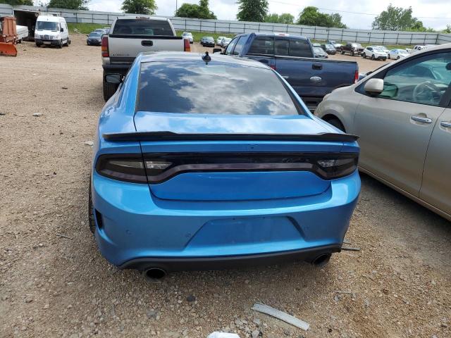 2C3CDXCT1FH777179 - 2015 DODGE CHARGER R/T BLUE photo 6