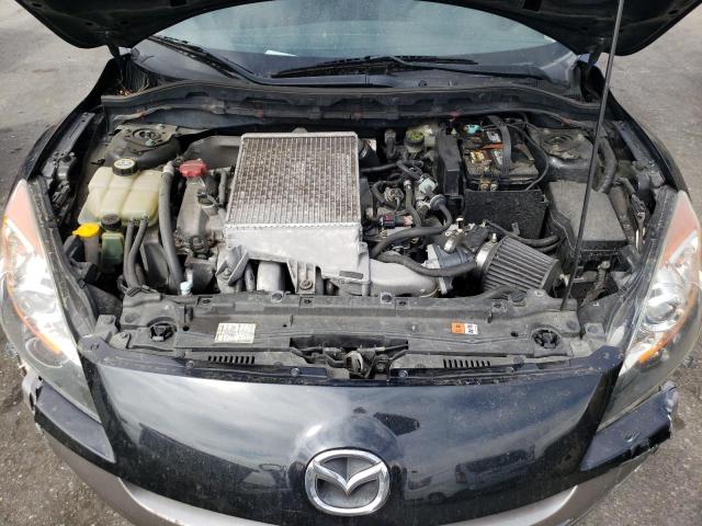 JM1BL1H49A1202666 - 2010 MAZDA SPEED 3 შავი ფოტო 11